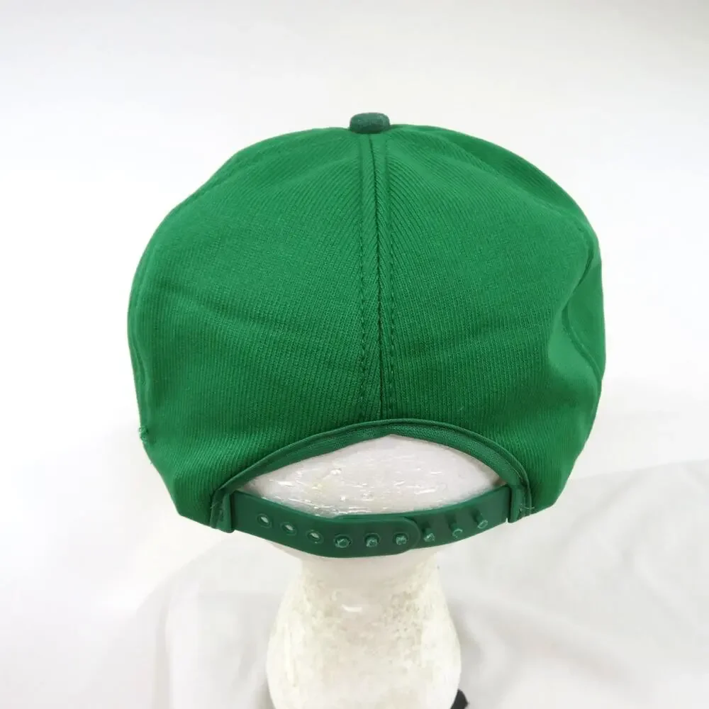 Prairie Trucker Hat Cap Green Made in USA One Size Snapback